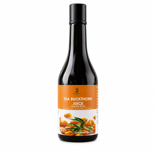 Siddhhora Herbal Sea Buckthorn Juice 500 ml | Natural Herbal Wellness Juice