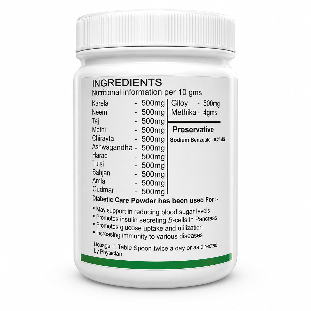 Siddhhora Herbal Diab-O-Care Powder | Control Your Diabiates
