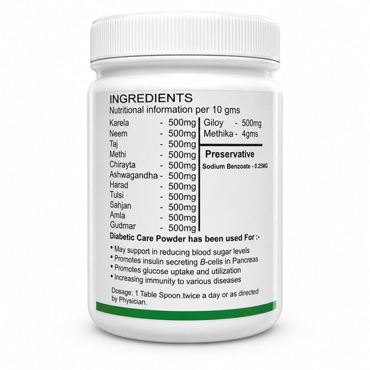 Siddhhora Herbal Diab-O-Care Powder | Control Your Diabiates